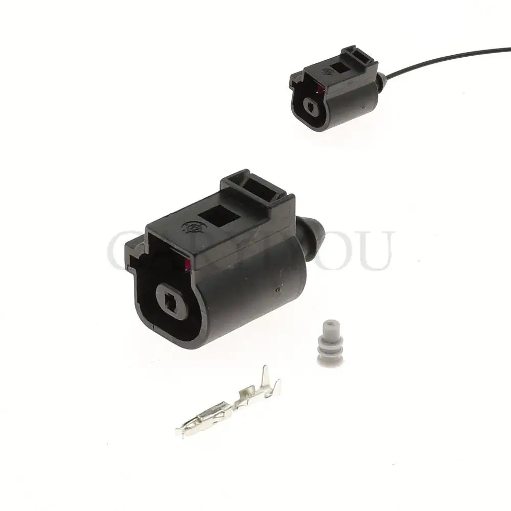 1 Kit 1 Pin 1.5 MM Oil Pressure Sensor Connector Plug Horn Socket For Audi VW Jetta Golf GTI Passat 1J0 973 081