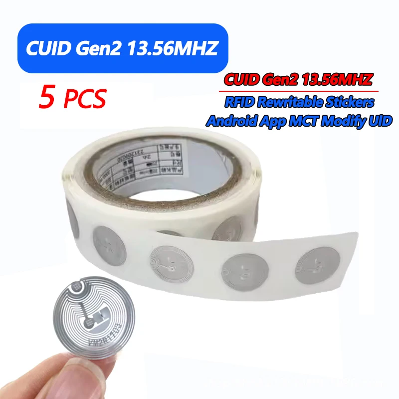 100 teile/los NFC Label Tag Aufkleber 13,56 MHz ISO14443A 213 Aufkleber Universal Label Ntag213 RFID für alle NFC-fähigen telefone