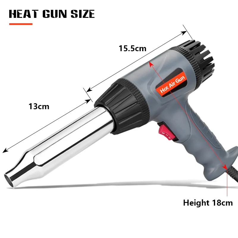 

Handskit пластиковый сварочный пистолет, пистолет с горячим воздухом, пистолет для выпечки, ремонт автомобиля, сварочный стержень, бесступенчатая регулировка температуры, европейские правила