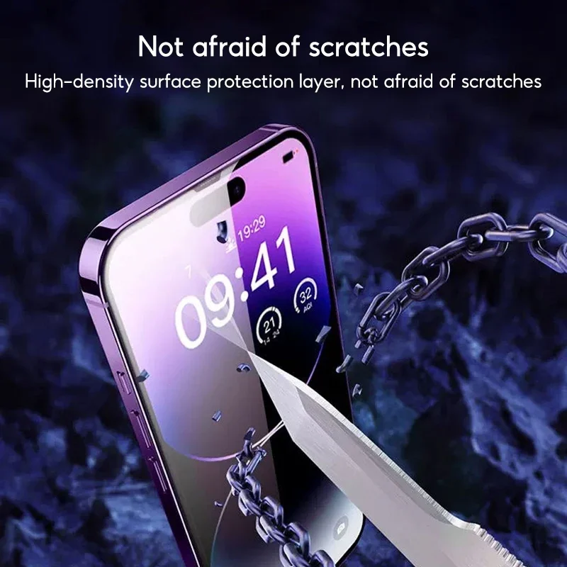 TBTIC Screen Protector For IPhone 16 15 14Plus 13 12 11 ProMax XXs XR Tempered Glass HD Privacy Easy Install With Auto Alignment image 4