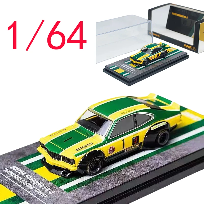 

INNO литая под давлением масштаб 1/34, Mazad Savanna RX3, модель автомобиля из сплава, игрушки для мальчиков, подарок