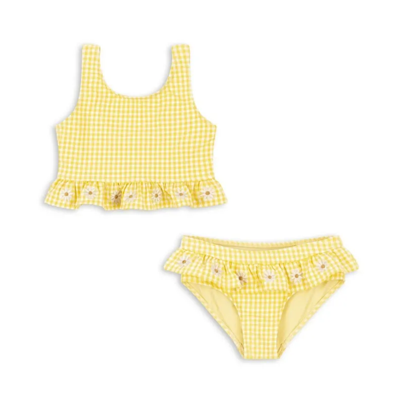 Baby Girls Swimwear Love Two Pieces Sunscreen Swimsuit  Girl Swimwears  Bikinis Kids Swimming  Children\'s Swimsuits Mayo