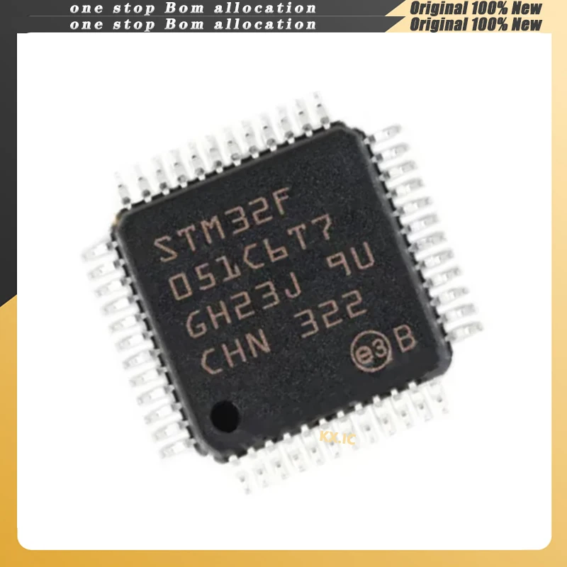 

10 шт./лот STM32F051C6T7 STM32F051 M32F1C6T7 QFP-48 в наличии новый оригинальный