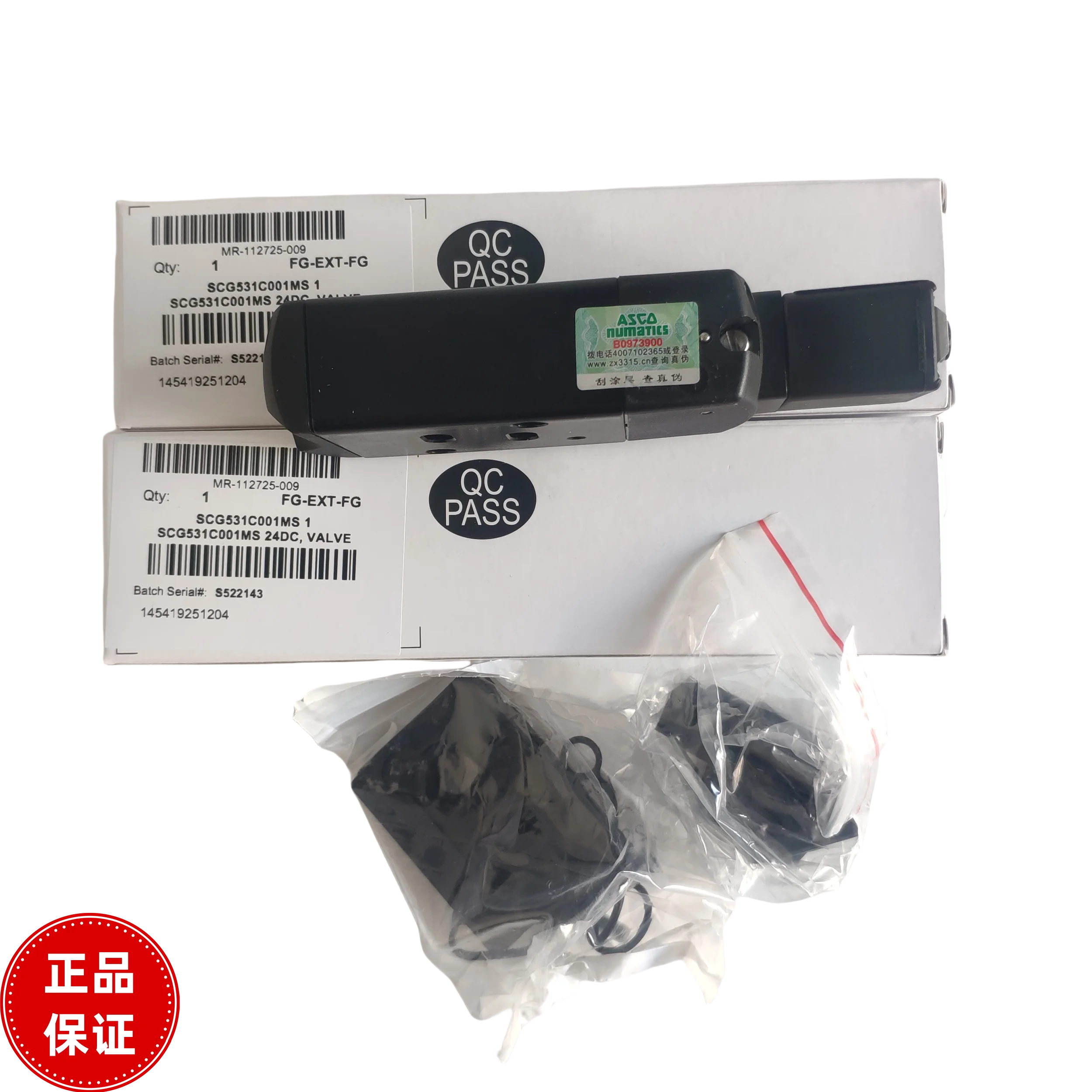 ASCO Valves From The United States, Offering Scg531c001ms, R531a2b20s83qf1 Models, All