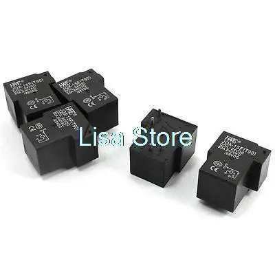 5 قطعة تيار مستمر 24 فولت لفائف لوحة دارات مطبوعة شنت مرحل الطاقة SPDT 1NO 1NC JQX-15F
