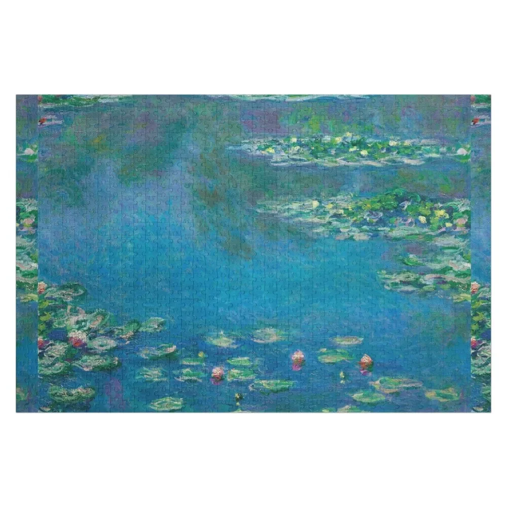 Water Lilies - Monet Series Jigsaw Puzzle Personalized Gift Personalised Puzzle