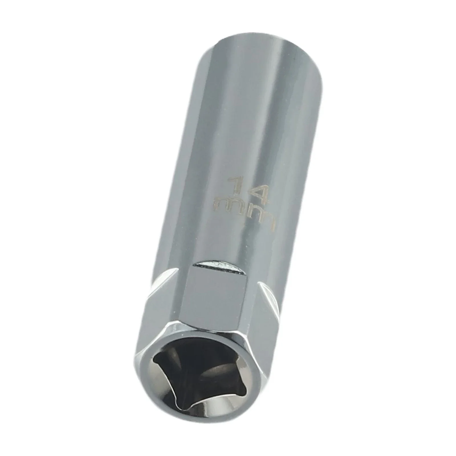 Chrome Vanadium 3/8 Inch Drive Wrench Socket for 12-Point For Spark Wire Clip Removal on Applicable Car Platforms