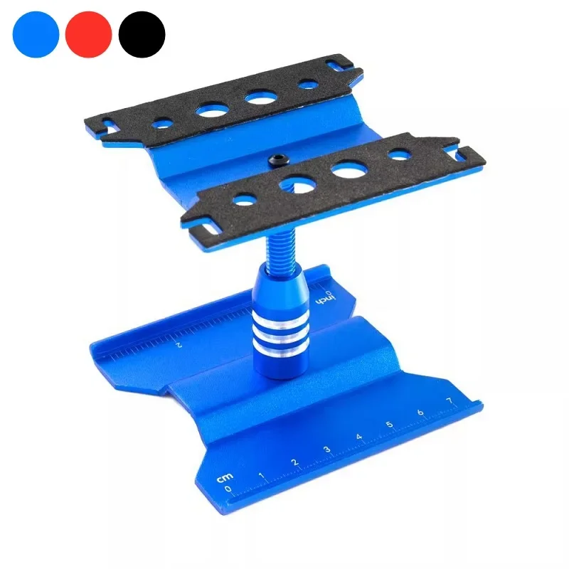 Metal RC Car Work Stand Repair Workstation Assembly Platform 360 Degree Rotation for TRX4M SCX24 AX24 FCX24 1/18 1/24 RC Car