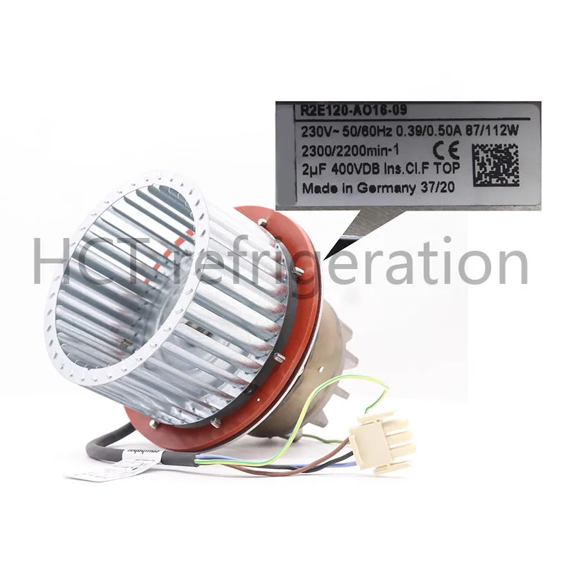 NEW Original 100% Working R2E120-A016-09 R2E120-AO16-09 230V 50/60Hz 0.39/0.50A 87/112W Fan