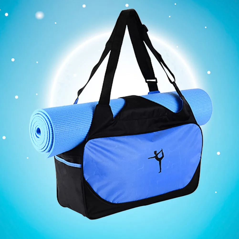

Портативная сумка для йоги, водонепроницаемая дорожная сумка большой вместимости, съемные ремни, сумка для переноски, подходит для спортзала, занятий спортом, пеших прогулок