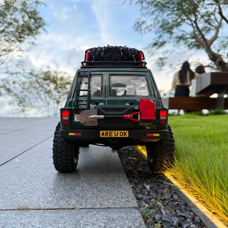 YK4107 Pro 1/10 مقياس RC الزاحف على الطرق الوعرة مركبة فرش التحكم عن بعد محاكاة تسلق سيارة لعبة للأطفال والكبار #6