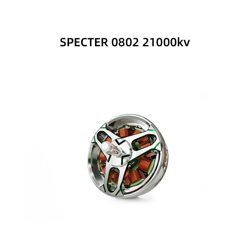 SPECTER 0802 Brushless Motor 21000KV  75mm Indoor Circuit Fly-Through Drone