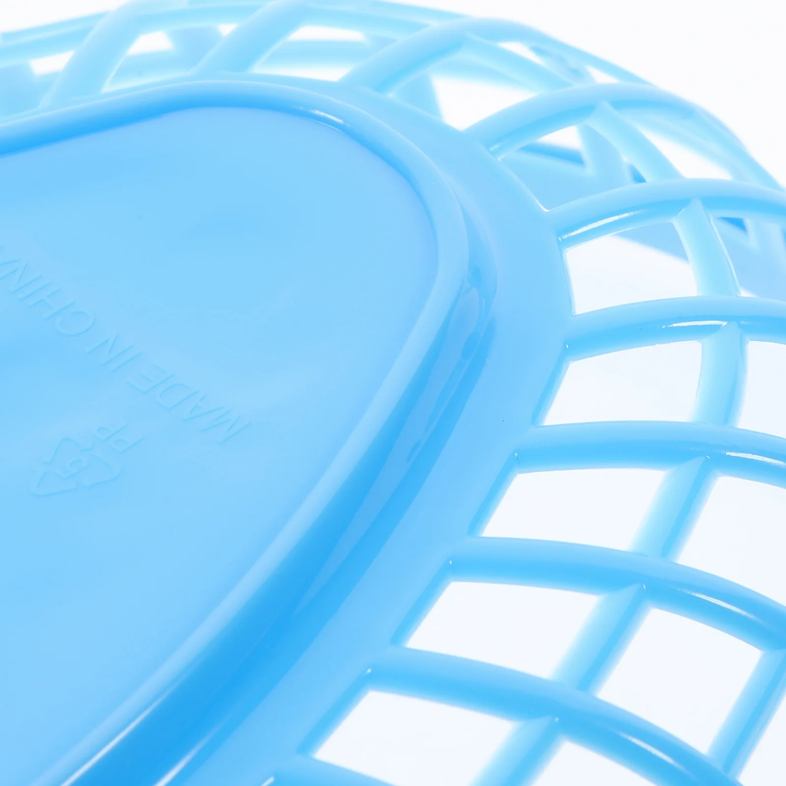 

12pcs Plastic Food Baskets Oval Fry For Kitchen Fast Food Serving Storage Reusable Snack Container Lightweight Household Bread