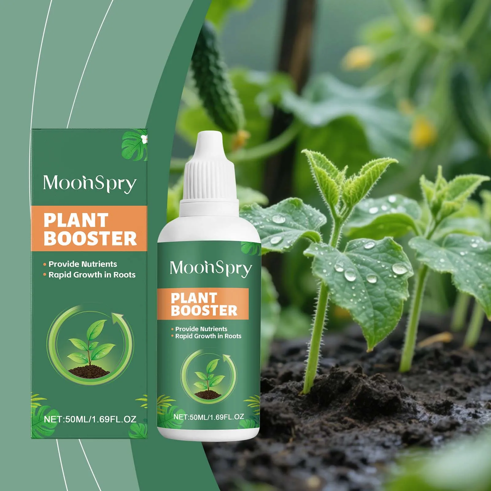 

Daily Root Nutrition Solution - Universal for Potted & Ground Plants, Aids Root Strength, Development & Plant Vitality