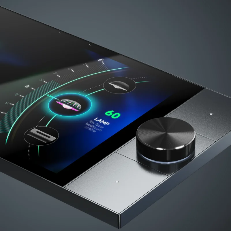 

Tuya Smart WiFi Touch/Knob/Key Button Switch Android USB Electric Flip Light Control Panel IPS Display 10" Home Hotel Use