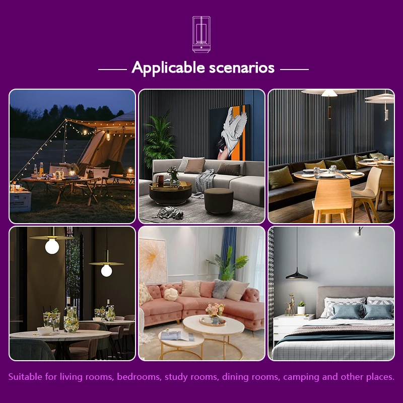 1-3pcs Wireless Table Lamp LED Touch Sensor Desktop Night Light Rechargeable Reading Lamp for Restaurant Bar Bedroom Decor Light