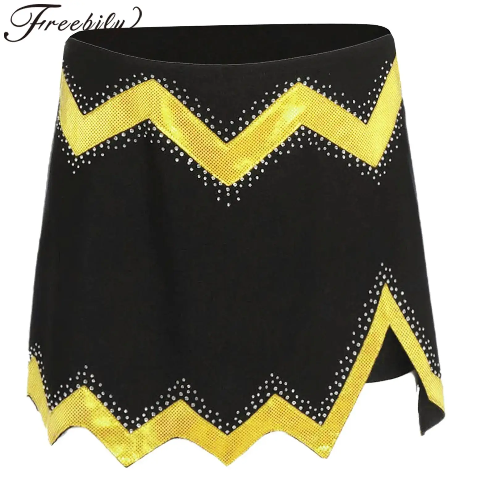 

Children Halloween Costumes Girl Cheer Leader Costume Carnival Cosplay Cheerleading Cheer Uniform Skirt Dance Skirts Streetwear