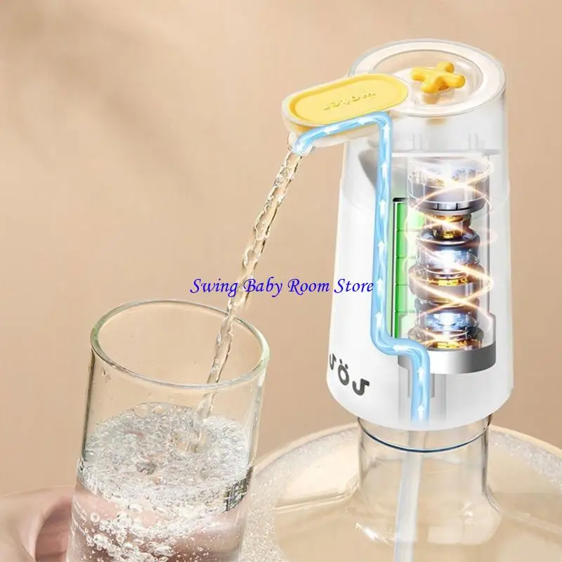 K1ad беспроводной автоматический насос дозатора воды с удлиненным шлангом для использования в домашнем офисе