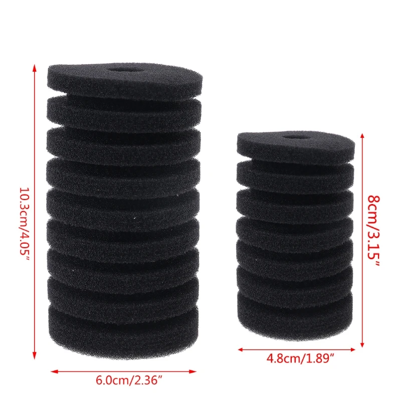 Sponge Filters Biochemical Filter Replacement Foam Fish for Tank Filter Accessor