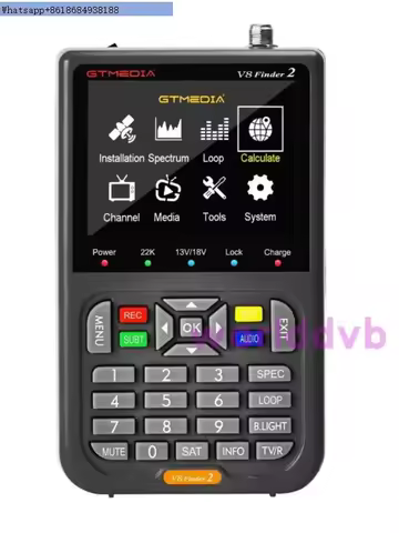 GTMedia V8 Finder2 DVB-S2X Satellite Meter Pro HD HD Star Finder