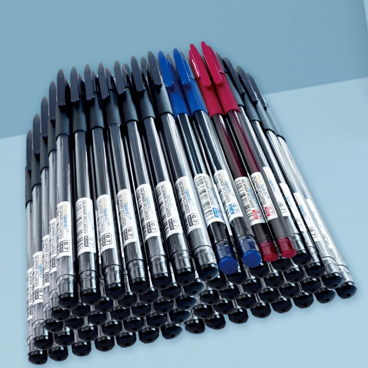 

100pcs Gel Pen Set School Supplies Black Blue Red Ink Color 0.5/0.7mm Ballpoint Pen for Students Writing Tool Office Stationery