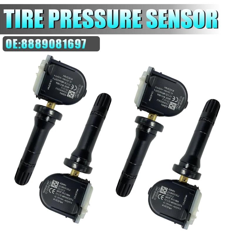 TPMS Tire Pressure Sensor 8889081697 433MHz For Geely ZEEKR Lynk Co Volvo Smart Replacement 80002489