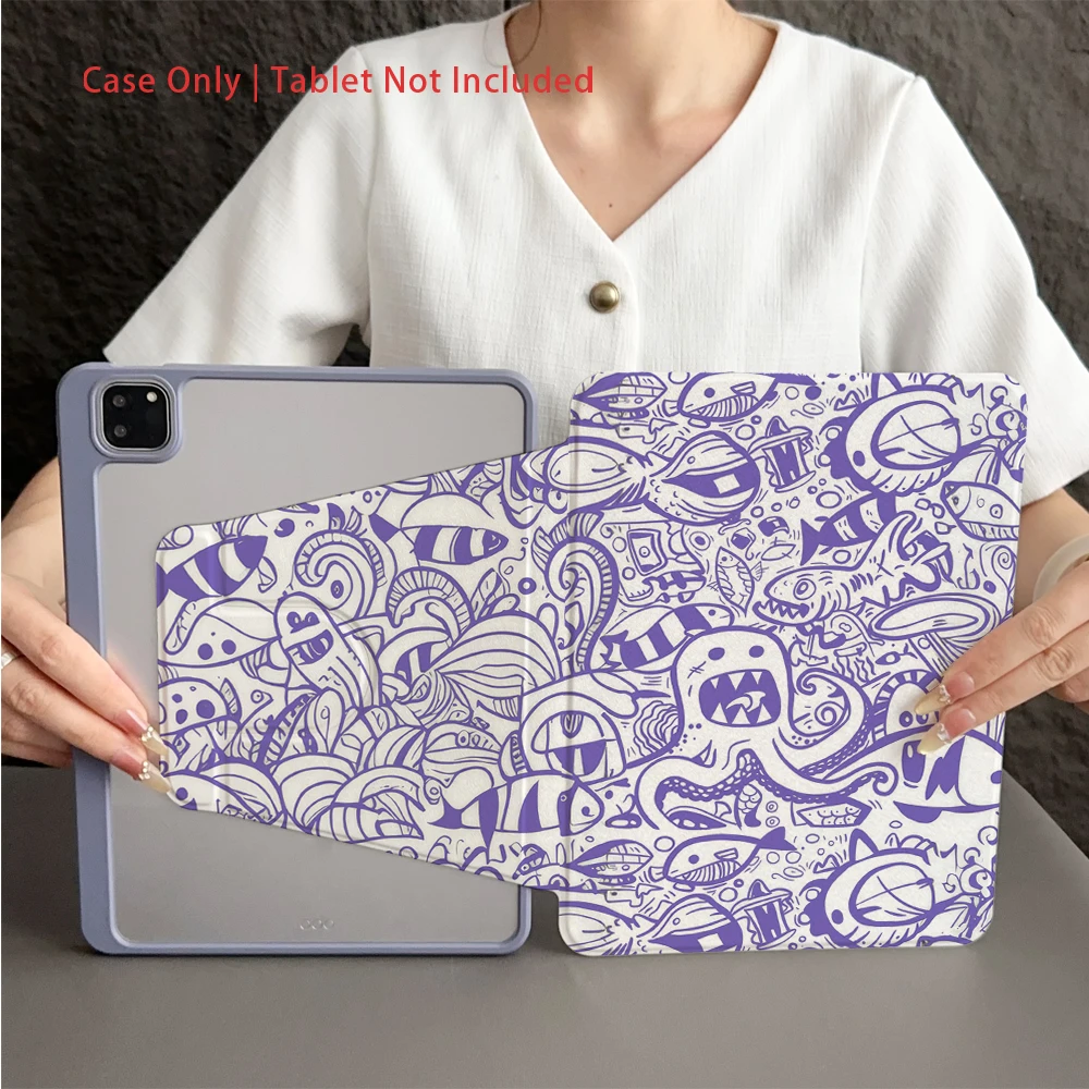 

Case compatible with iPad 10.9/Pro11/10th7/8/Air 4/5/Air 13(M3 2025)/Air 11(M3 2025)/Air 11(M3 2025)/(A16 2025)