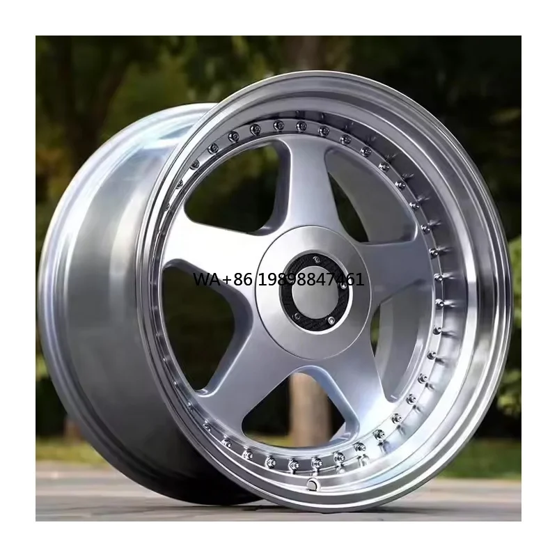 YQ Wholesale Car Rims JWL VIA Rines 18*8j 18*9.5j 5X120 5X112 Deep Dish Alloy Casting Car Wheel for E36 E39 E90 E60 Car