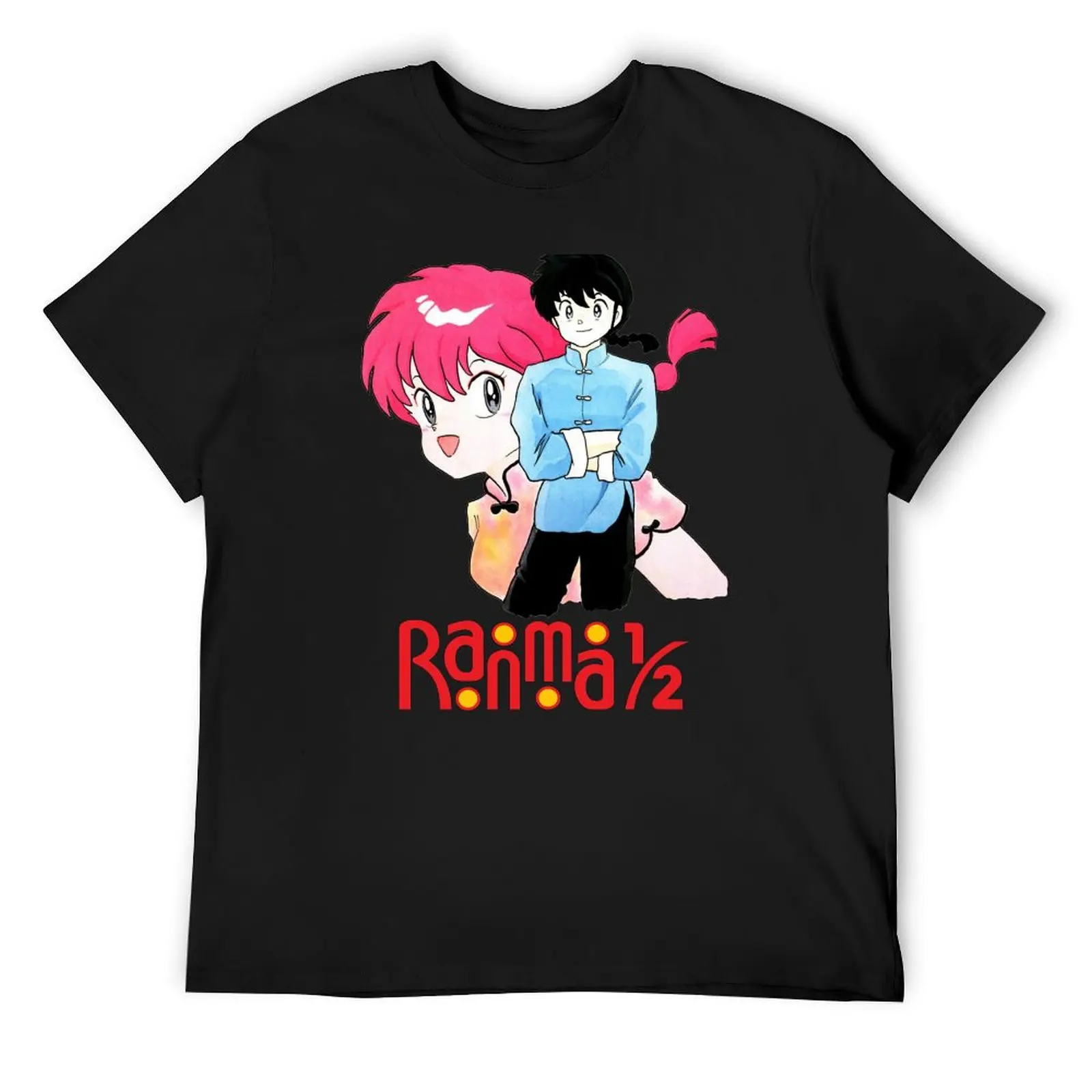 

Ranma 1/2 T-Shirt gifts for boyfriend korean fashion anime shirt mens graphic t-shirts hip hop