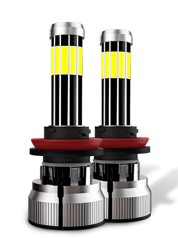 2x H4 Led Koplamp H1 H3 H3 H7 H11 H8 H3 9005 Hb3 9006 Hb4 9012 880 881 H27 H13 9004 9007 Auto Ledlichten 12000lm 120W 6000K Ip67