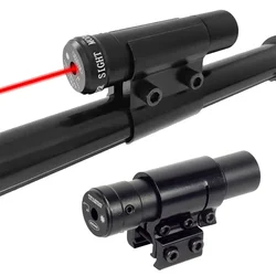Tactical Red Laser Red Dot Barrel Laser Sight Scope For Airsoft Rifle Airsoft Outdoor Hunting 20mm Rail for AK47 AR15