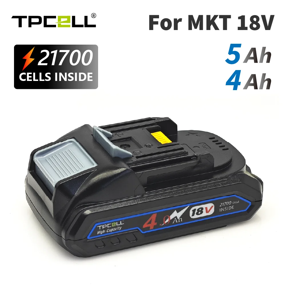 

BL1840 4AH/5AH For Makita 18V Battery Power Tools Li-ion Replacement LXT BL1840 BL1850 for 18 V Screwdriver with BMS TPCELL 18V