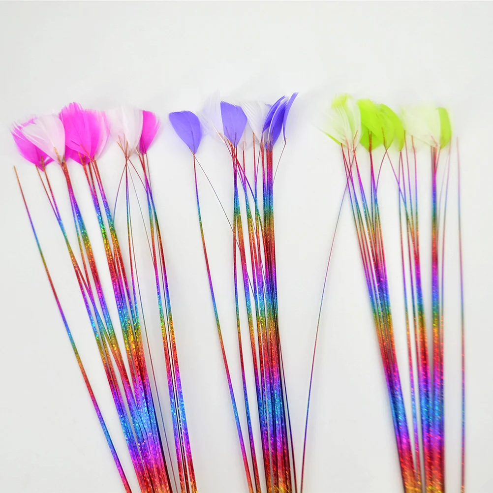 

2Pcs Cat Teasing Stick Colorful Interactive Play Supplies for Cat Exercise Kitten Fun Kitten Interactive Toys