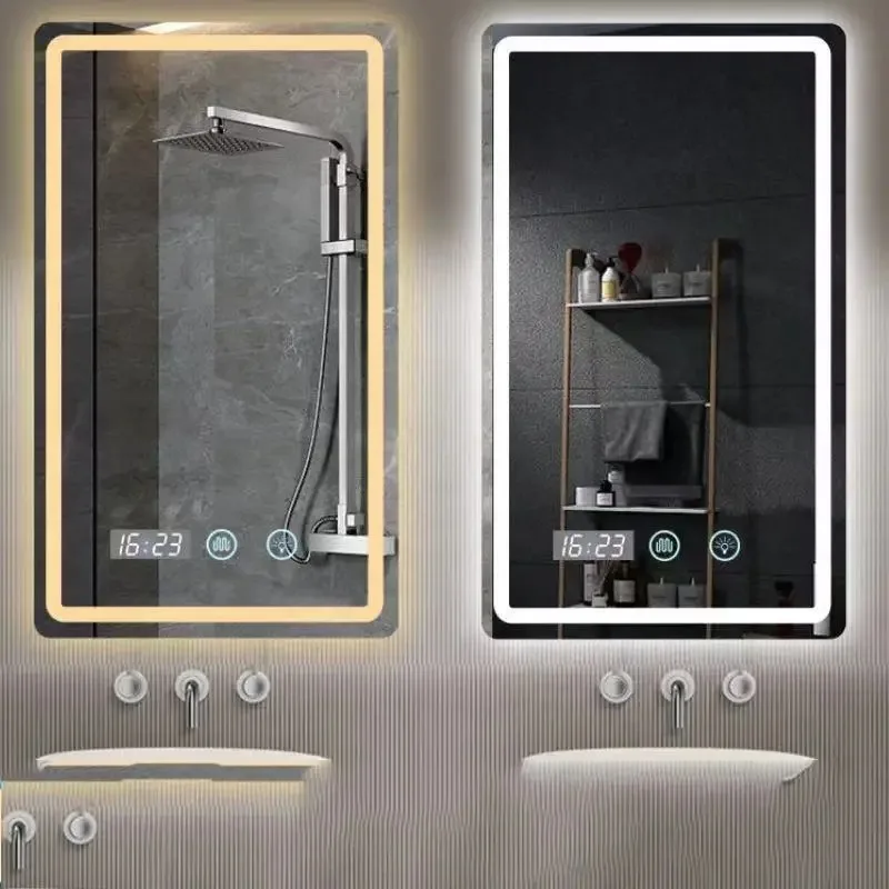 Vanity Mirror Bathroom Touch Screen Make Up Light Bathroom Led Mirror Funky Bathroom Mirrors Led Light