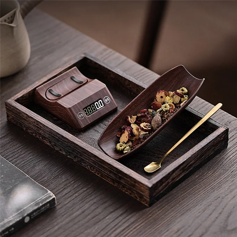 【¡Solo hoy!】Báscula electrónica de alta precisión Mini báscula de granos de café báscula electrónica de oro