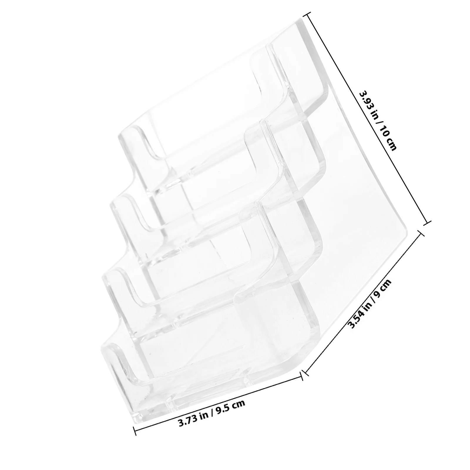 Держатель для визитных карточек, прозрачный настольный органайзер, подставка для хранения, настольная стойка для визитных карточек, держатель для дисплея, небольшой футляр для открыток