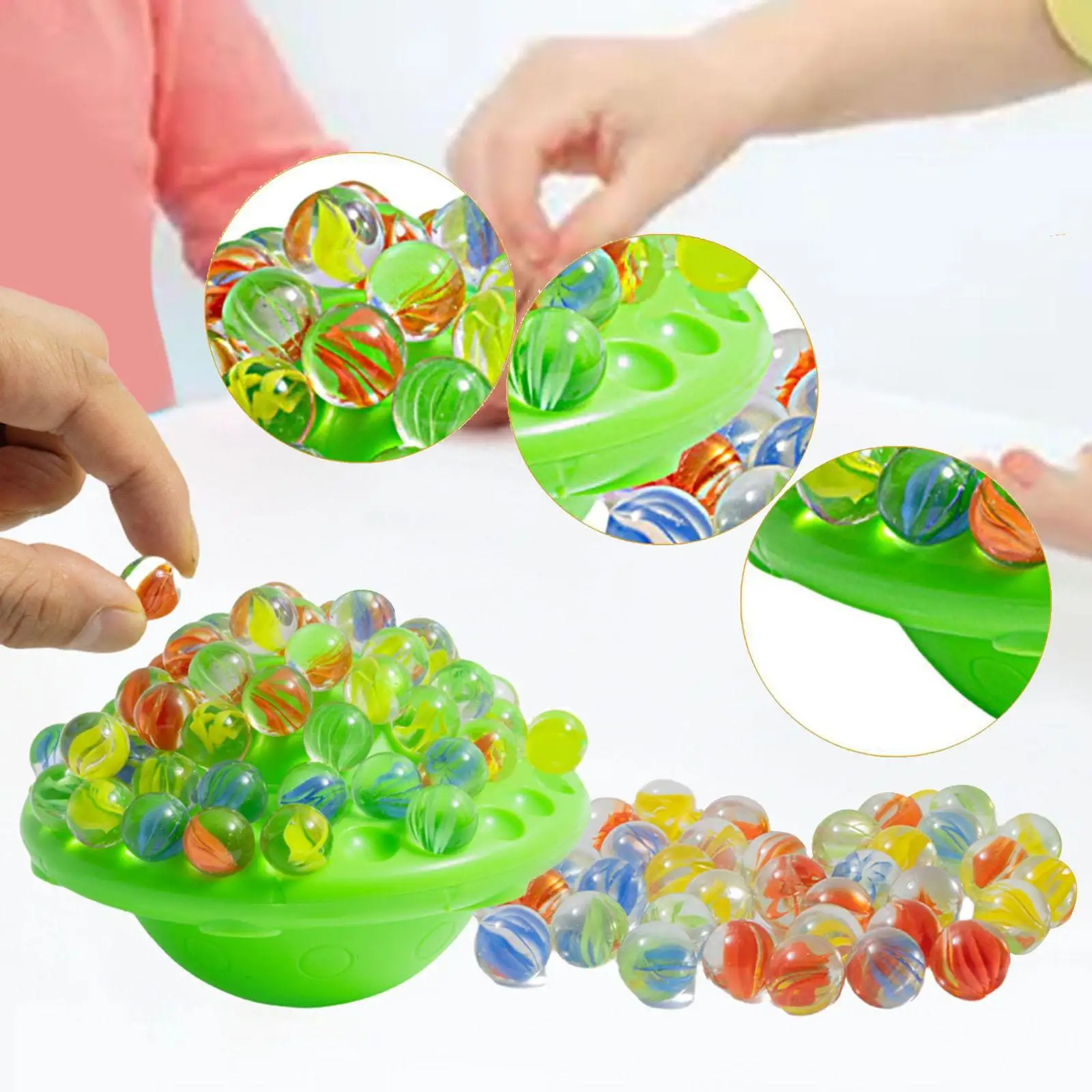 لعبة توازن الرخام، لعبة تفاعلية ممتعة للفيزياء مع قاعدة تخزين