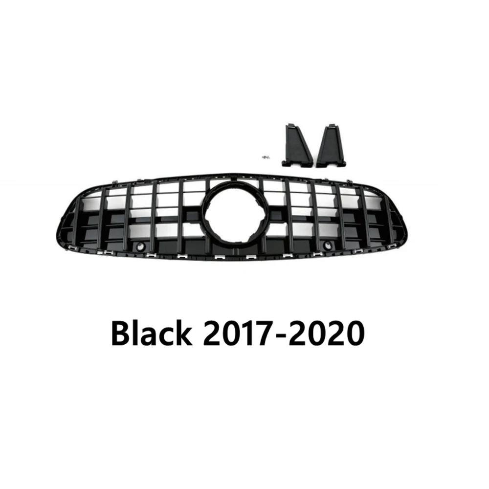 For Mercedes SL Class R231 2012-2016 2017-2020 Grille GT Style Front Bumper Grill  Hood Mesh Grid Auto