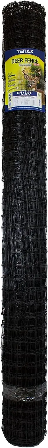 Deer Fence Select 1A120244 , 6' X 330',Black