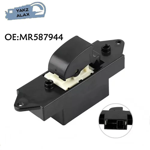 Imagen 1 del producto SR 587944 Para Mitsubishi Lancer L200 Magnum Colt ASX 2004-2015 interruptor de Control de ventana eléctrica de pasajero accesorios de coche