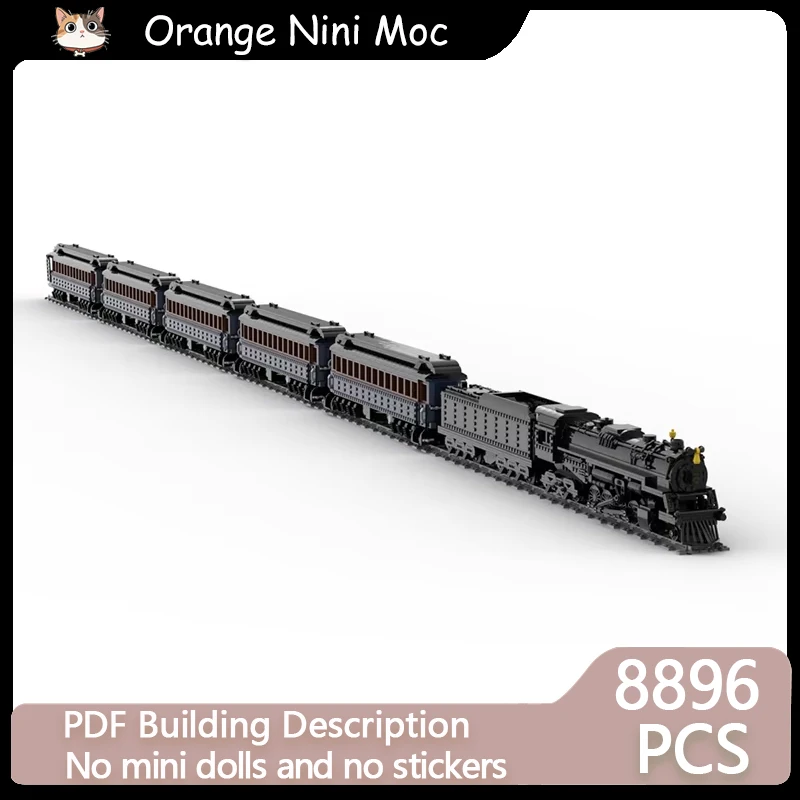 

Arctic Movies City Car Model MOC Building Bricks Polar Express Train Modular Technology Gift Holiday Assemble Children Toys Suit