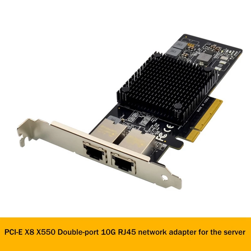 

X550-T2 PCB Server Network Card PCIE X8 Dual Port RJ45 10Gbe Network Server Network Card Converged Network Adapter