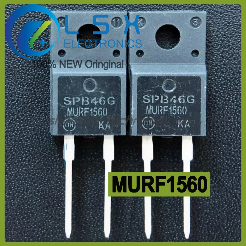 

10pcs MURF1560 15A 600V TO220F-2 New and Original