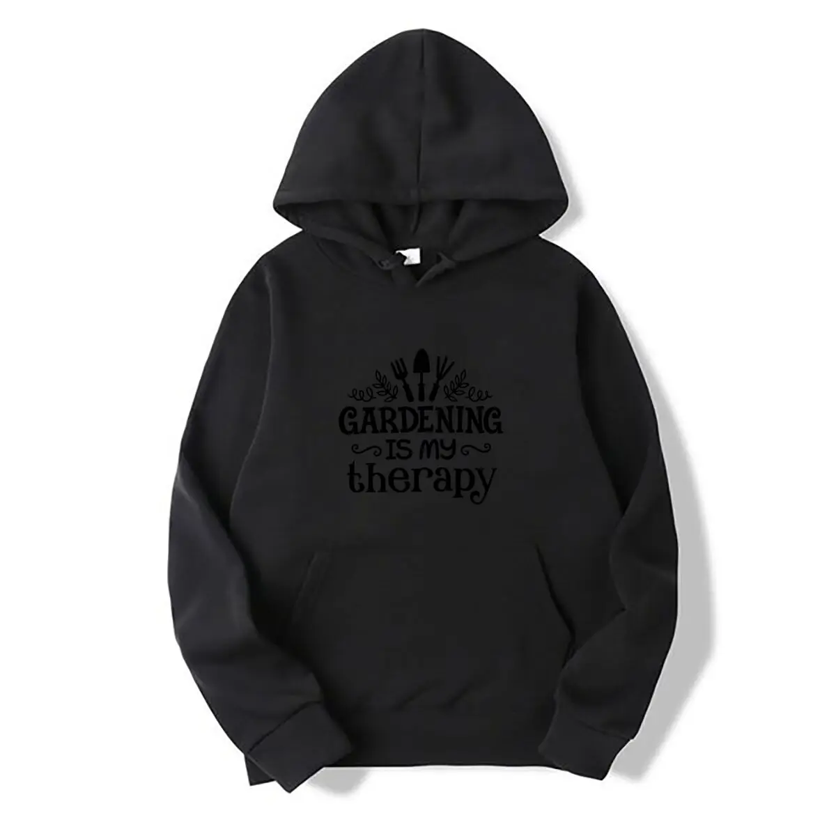 Gardening Is My Therapy Garden Tools Plant Lover Autumn and winter new men's and women's hooded sweatshirts