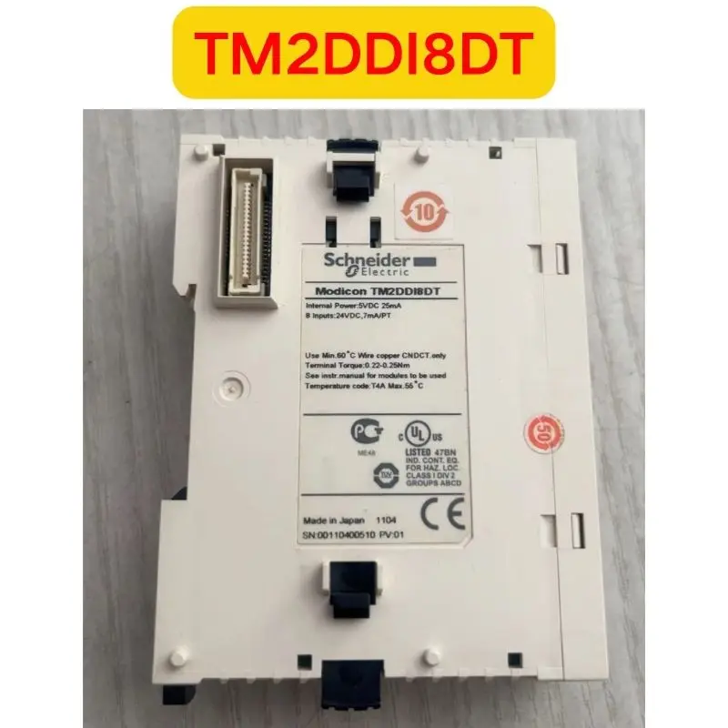 Used TM2DDI8DT PLC modular Functional test OK