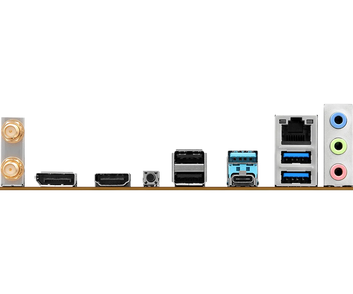 اللوحة الأم ASRock B650M-H/M.2+Wifi AMD AM5 Micro-ATX، تدعم معالجات سلسلة AMD Ryzen 9000/8000/7000، DDR5 6400+ (OC)