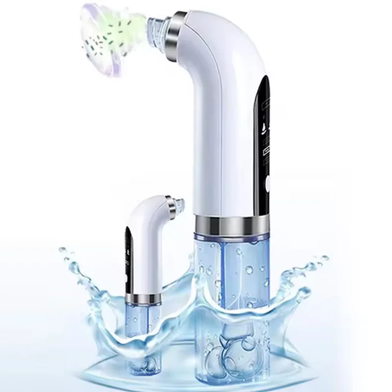 Super Micro Bubble Facial Machine Handheld Beauty Instrument Blackhead Remover Facial Vacuum Pore Blackhead Cleaner