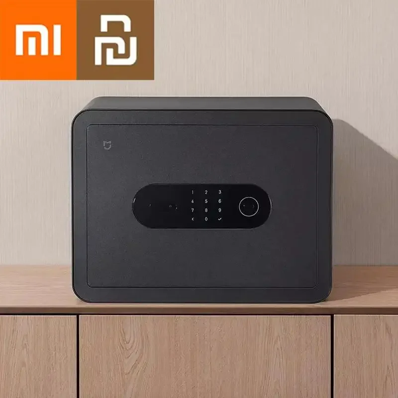 Mijia Portable Smart Safety Deposit Box with Password Fingerprint Anti-theft Office Home Safe Box