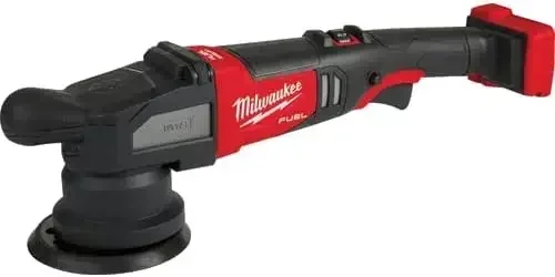 . Milwaukee M18 Fuel 15mm Random Orbital Polisher - No Charger, No Battery, Bare Tool Only