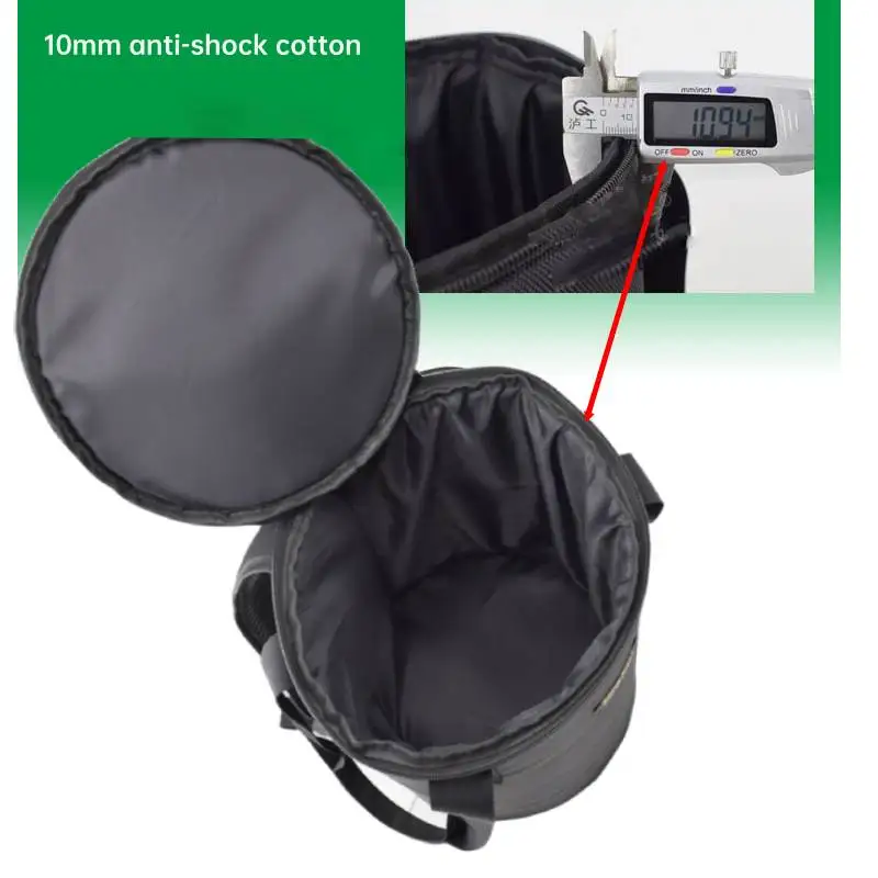 Cylindrical Computer Host Bag for Black Apple MACPRO Trash Can Portable Anti-Splash Fashion Shoulder Backpack